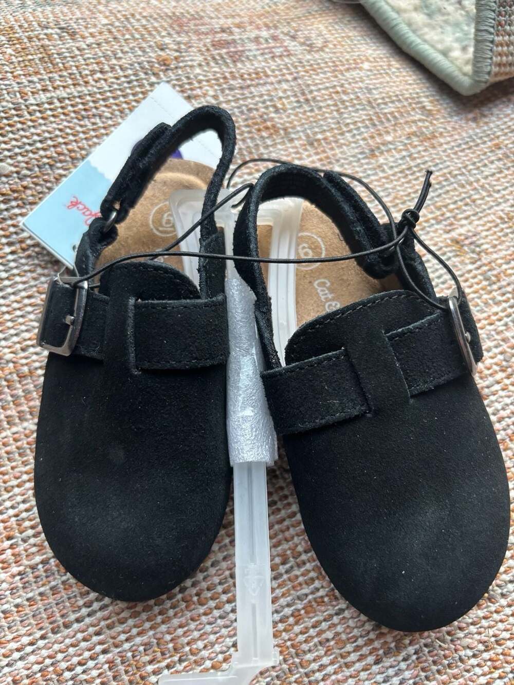 Toddler Berlin Clogs - Cat & Jack Black Suede